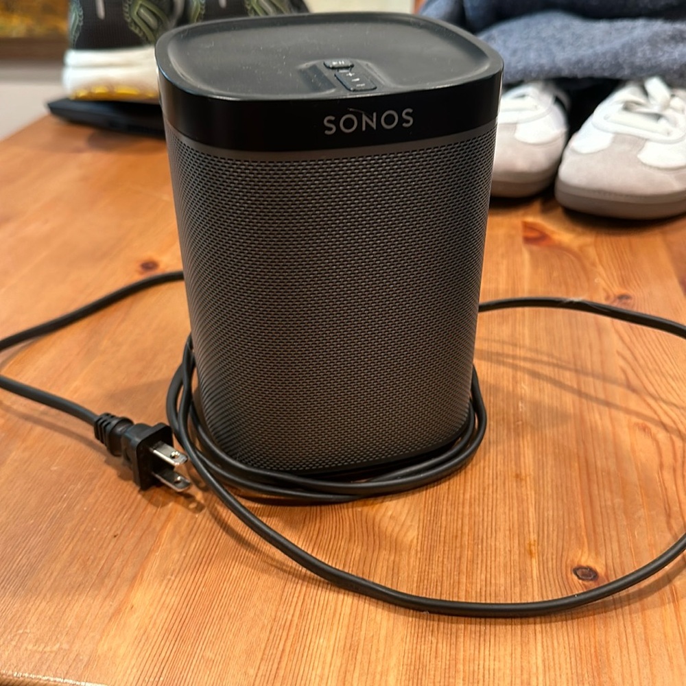 Sonos Bluetooth speaker. Older model but works great!